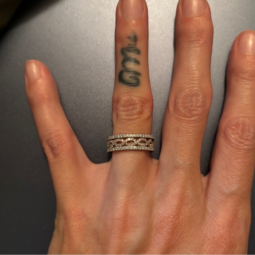 Neil Lane designs two-toned gold ring from Kay Jewelers